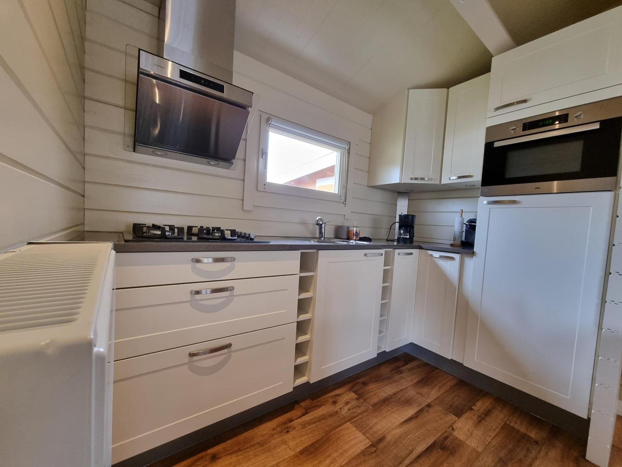 Nieuw - Luxe Blokhut Chalet In Bosrijke Omgeving Anloo المظهر الخارجي الصورة